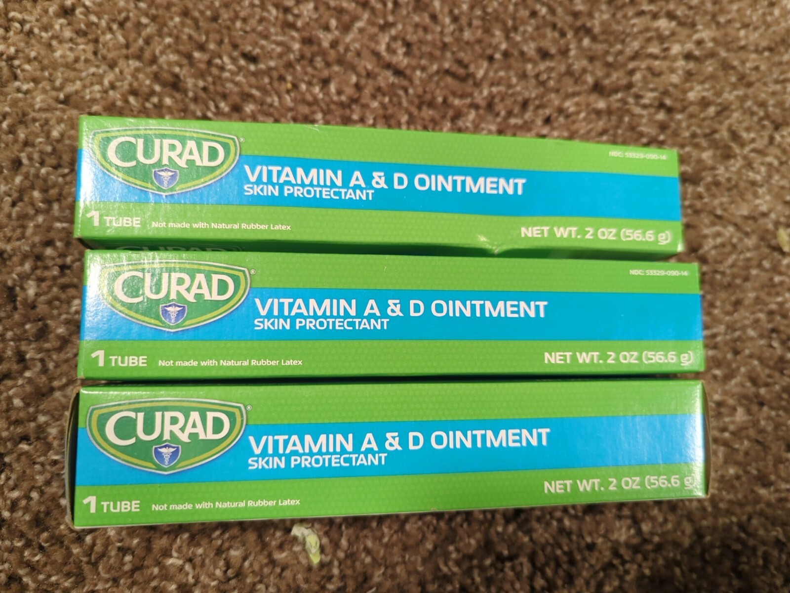 (3) CURAD Vitamin A&D Ointment Skin Protectant 2 Oz Lot of 3 eBay
