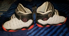 Toddler Boys Nike Jordan Jumpman Team 820275-016 Black/Gray/Infrared Shoes 5C