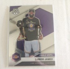 2020-21 Panini Mosaic LeBron James Finals MVP #297 Basketball Card