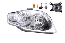 Scheinwerfer Halogen passend für Audi A4 8E 11/04-06/08 H7 H7 Re.+ Nebel.+Leuch.