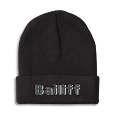 Beanies for Men Bailiff Winter Hats for Women Acrylic Skull Cap 1 Size