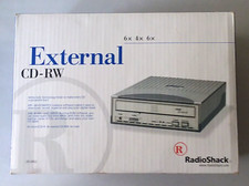 Radio Shack 25-3052 External 6x 4x 6x CD-RW Drive