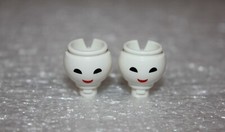 Playmobil   2x  Kopf  Geisha  Top zustand