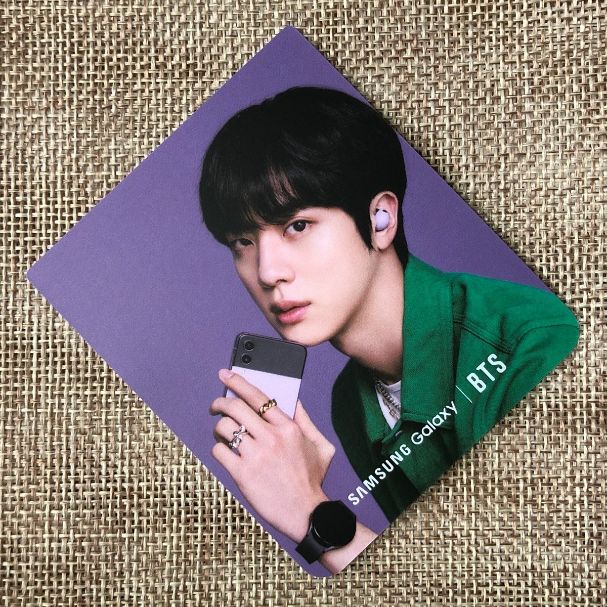 BTS JIN [ Samsung Galaxy Z Flip 4 ] Official Photocard, Limited
