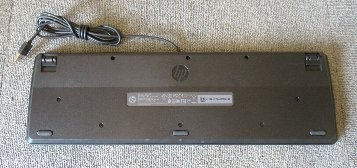 HP PH0U 803181-001 Black USB Slim Wired Business Keyboard | eBay