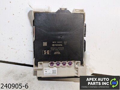 OEM 2016-2022 Toyota Prius 1.8L MULTIPLEX NETWORK BODY MODULE & JUNCTION BLOCK