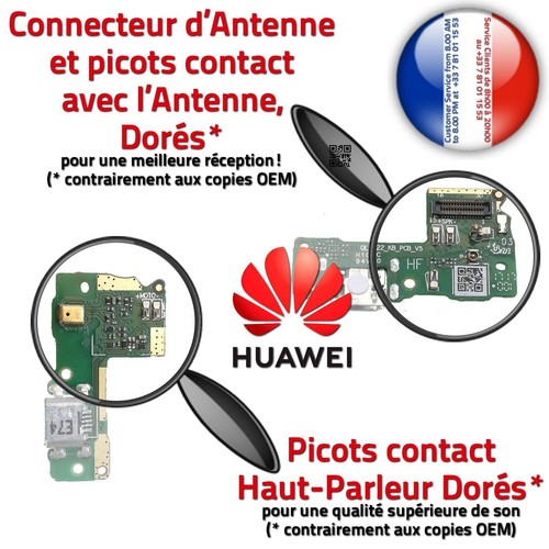 Téléphone Huawei Y6 PRO 2017 ORIGINAL Connecteur Antenne Nappe Chargeur MicroUSB - Photo 4/5