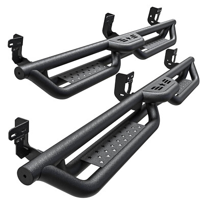 Running Boards FIT 09-18 Dodge Ram 1500 Crew Cab 6'' Nerf Bar Side Step Drop Down