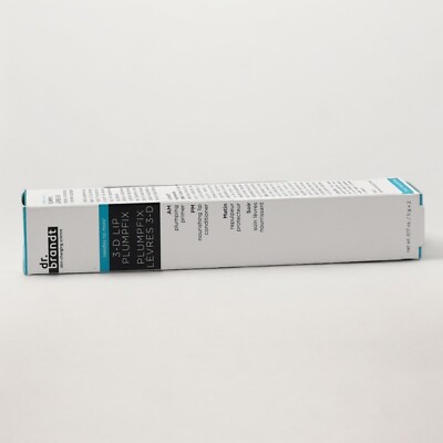 Dr. Brandt Needles No More 3-D Lip PlumpFix AM Plumper/PM Conditioner 0.17 oz