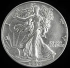 1939-D Walking Liberty Half Dollar — photo from another recent sale