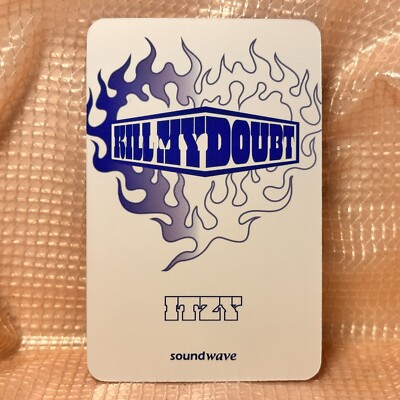 Chaeryeong Official Soundwave 5th Lucky Draw Photocard Itzy Kill