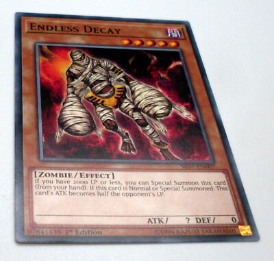 Yu-Gi-Oh Karte - Endless Decay - Zombie / Effect - Yugioh Neu