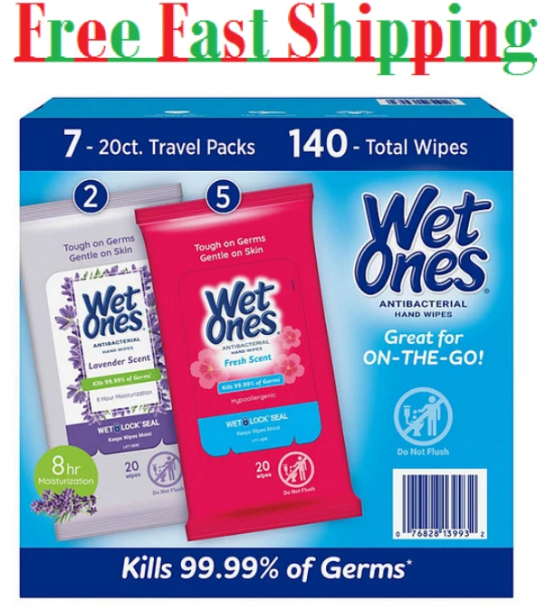 Wet ones sale antibacterial wipes