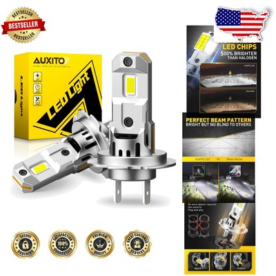 High-Efficiency 6500K LED Bulbs with Turbo Fan for Ultimate Vehicle Lighting