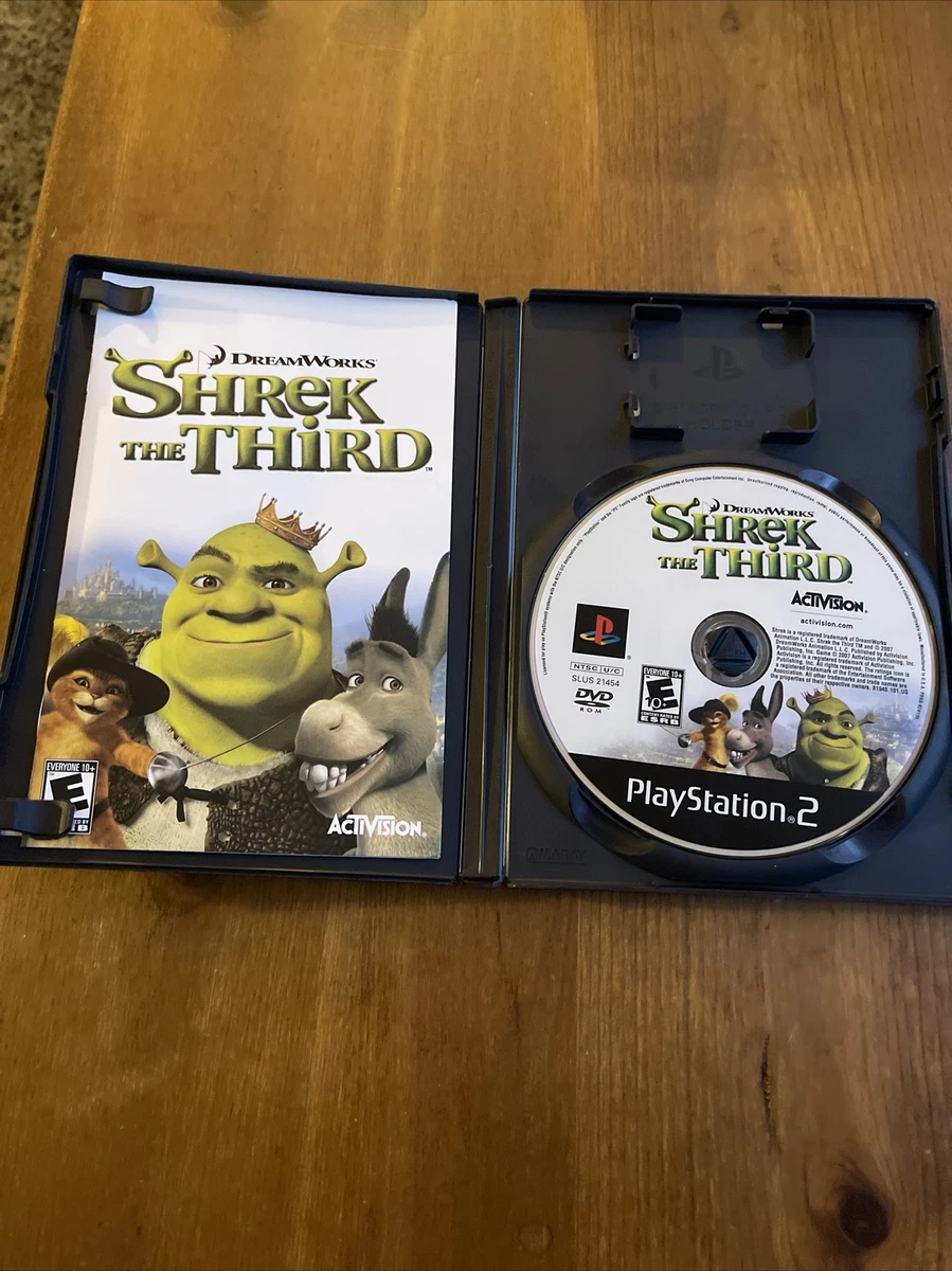 Shrek games (Playstation 2) Ps2 Tested