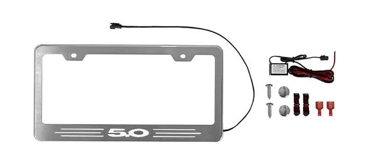 Рама номерного знака с подсветкой для Ford Mustang 5.0 - Изображение 2 из 4