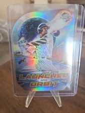 2023 Topps Cosmic Chrome Juan Soto Launched into Orbit Insert #LIO-3! Padres
