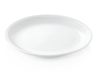 Teller Essteller MenüTeller Coupteller Flach Porzellan Ø 25,5Cm Weiß WAS4948255