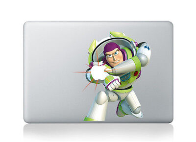 Toy Story Woody Buzz Vinyl Decal Macbook Laptop Window Bumper Cartoon Sticker