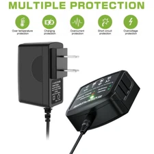 40V Charger For Greenworks 40 Volt G-MAX Lithium Battery 29472 29462 29252 20202