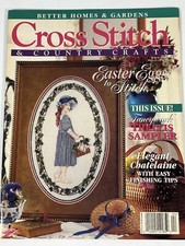 Better Homes and Gardens Cross Stitch Magazine Patterns Craft Needlework Mar 96