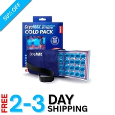 6" x 12" Flexible Cold Therapy Pack - 8 Hours of Relief for Sports Injuries