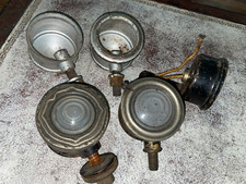 5 Antique Automobile Cowl Fender Lights Collectible Auto Hot Rat Rod Parts
