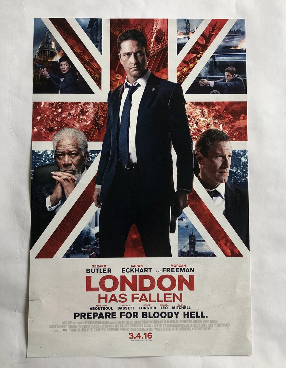 London Has Fallen Mini Movie Poster 2016 17 x 11 in Morgan Freeman