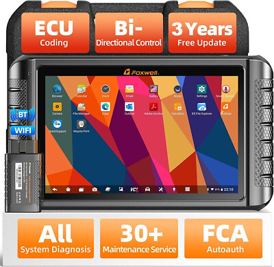 Automotive All System Bidirectional Diagnostic Scanner Tool E-CU Coding TPMS