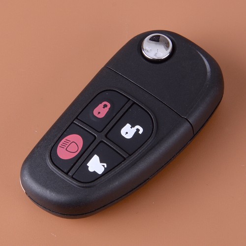 CHIAVE RADIOCOMANDO GUSCIO COVER Jaguar X S-Type XF XK 5 TASTI RICAMBIO - Foto 3