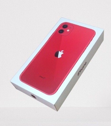 Official Apple iPhone 11 Empty Slim Box with Booklet & Sim tool 64GB RED - 第 7/9 張圖片