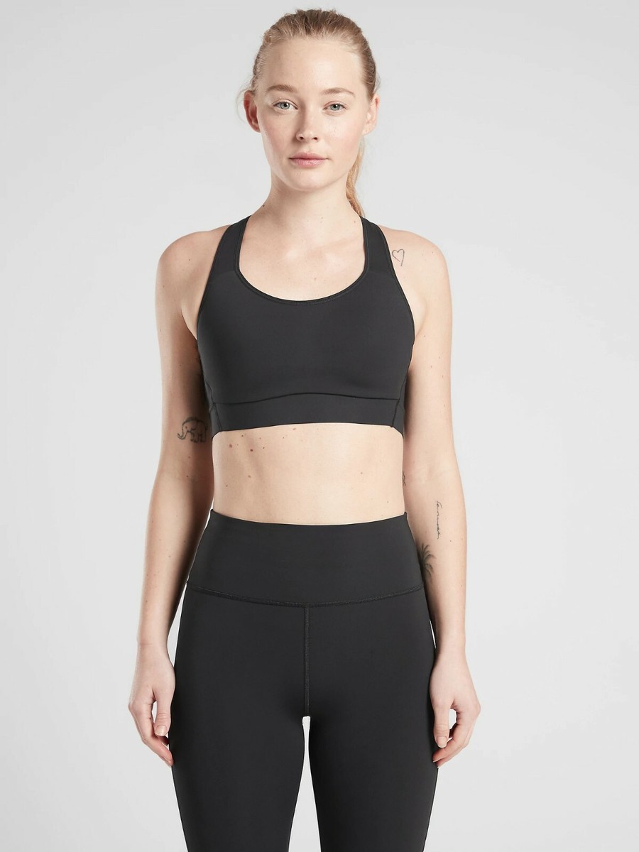 Soutien-gorge de sport Athleta Hustle pour femme 36D/DD orange