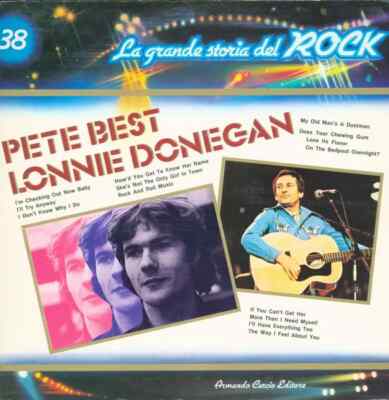 LP Pete Best, Lonnie Donegan La Grande Storia Del Rock 38 GATEFOLD NEAR MINT