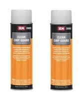 SEM 39803 Chip Guard, 20 oz Aerosol Can, Clear, Fine-Medium Texture (2 Pack)