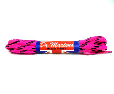 Dr Martens Original Vintage shoe laces 60cm / 24 in.Made In England .Pink/Black