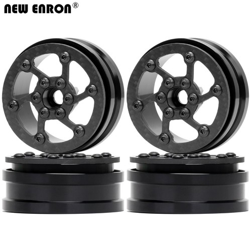 +0.35mm Offset 1.9 Beadlock Wheel Rims for 1/10 VS4-10 RC4WD TF2 SCX10 AXI03007 - Picture 6 of 14