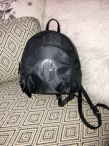guess mini backpack grey
