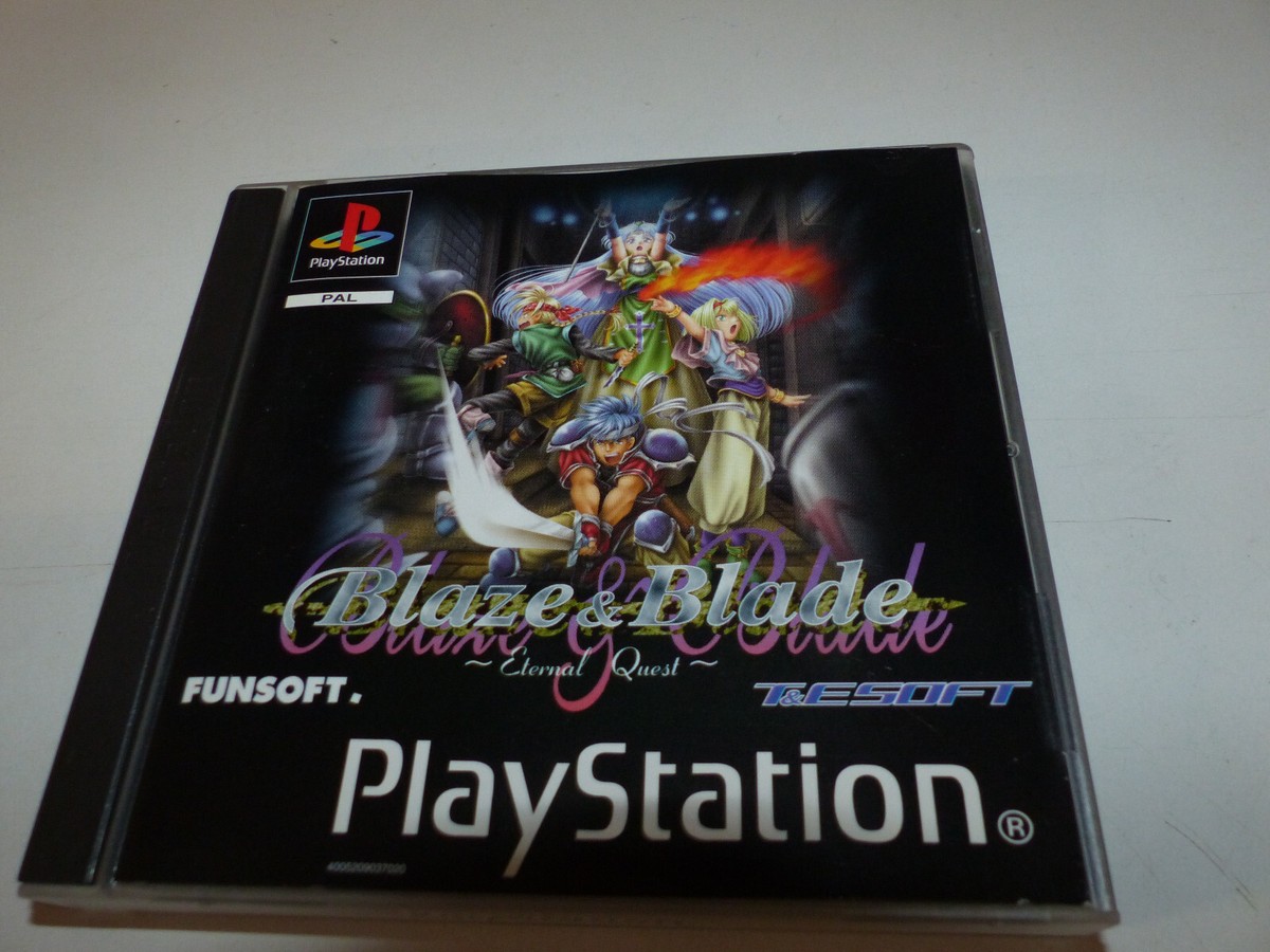 PlayStation 1 PSX PS1 Blaze & Blade - The Eternal Quest | eBay