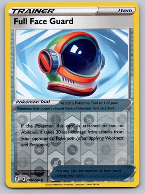 Full Face Guard 148/203 Uncommon Evolving Skies Pokemon Reverse Holo Near Mint