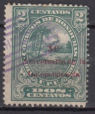 Honduras Courrier Yvert 120 Usagé