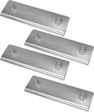 8591100 Mud Flap Clamps,1/4" - 1/2" Mud Flap Hanger Rubber Mudflaps for Trucks