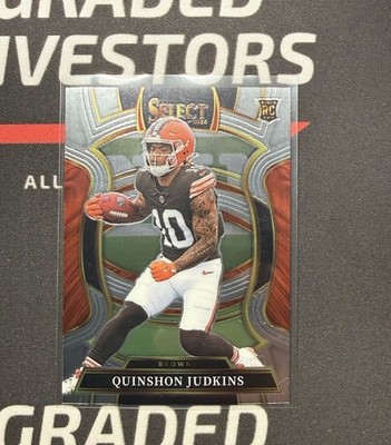 2025 Select Quinshon Judkins Base Concourse Level #55 Cleveland Browns RC