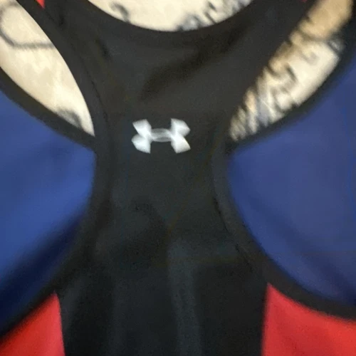 Under Armour Red White and blue Sports Bra Large USA - Picture 6 of 7