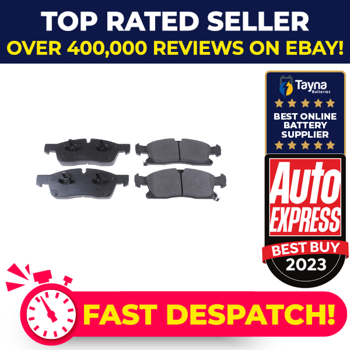 Brake Pads Set fits JEEP GRAND CHEROKEE Mk4 3.6 Front 2010 on ERB K68052369AA