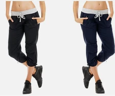 Lorna Jane Women's Flashdance 3/4 Pants Casual Wear Gym-Fitness  XS-LBlack Naval