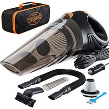 THISWORX Car Vacuum Cleaner - Portable, High Power, Handheld Vacuums w/ 3 Att...