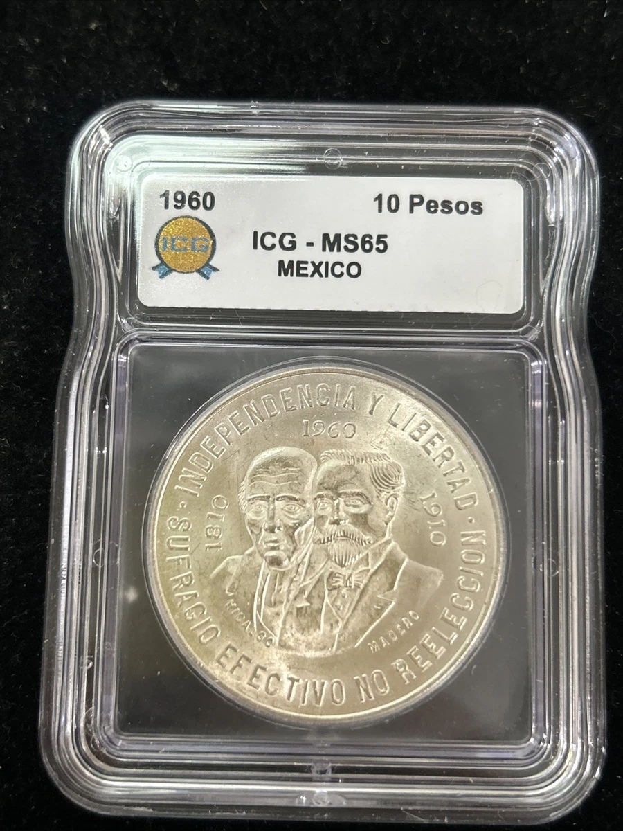 10 Pesos 1960 Mexican Coins (1905-Now) for sale | eBay