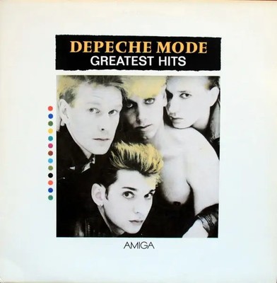 Depeche Mode Greatest Hits YELLOW LABELS Amiga Vinyl LP