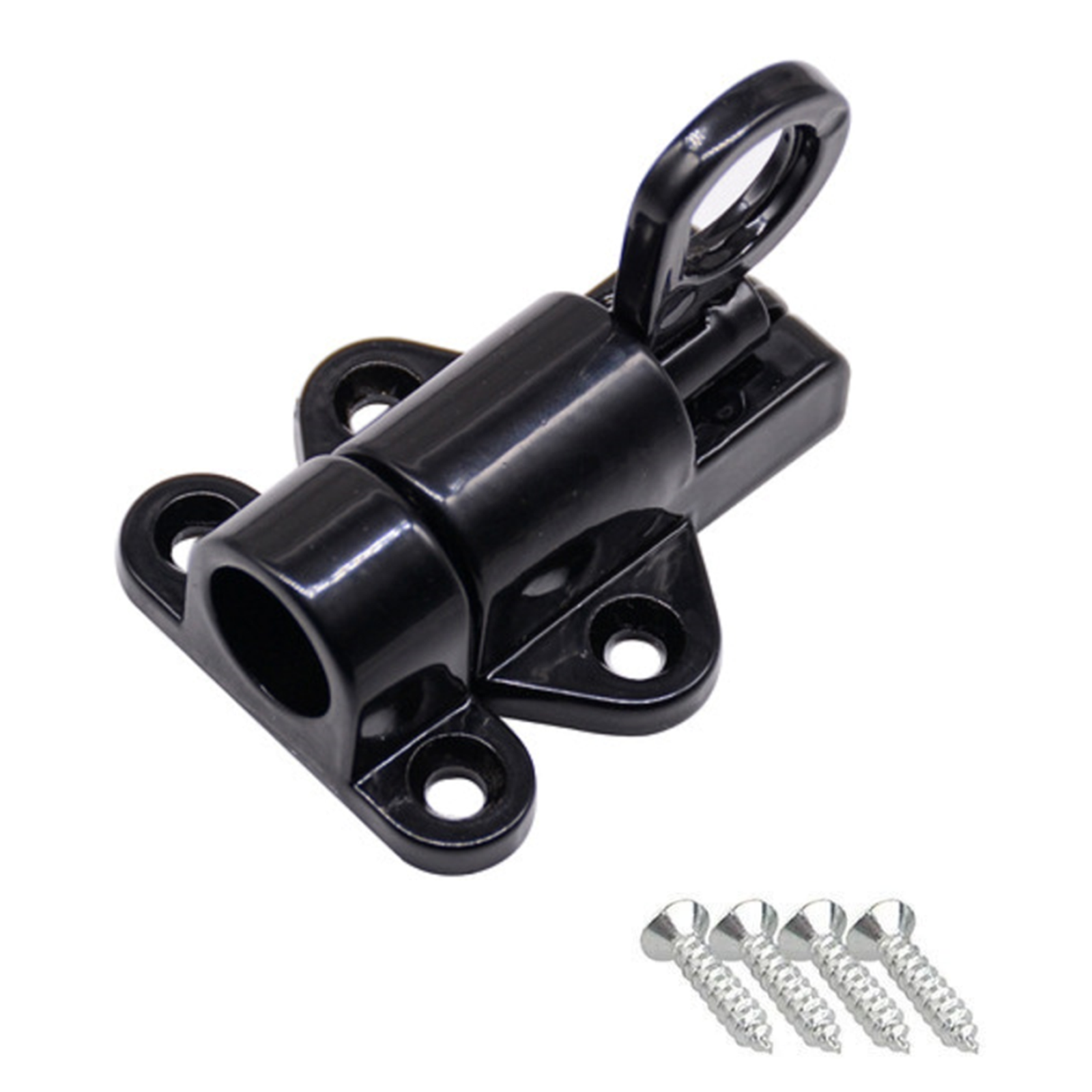 Spring Self-Closing Aluminum Alloy Gate Lock for Doors and Windows