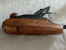Vintage Wood Base Hand Plane Missing Handle 